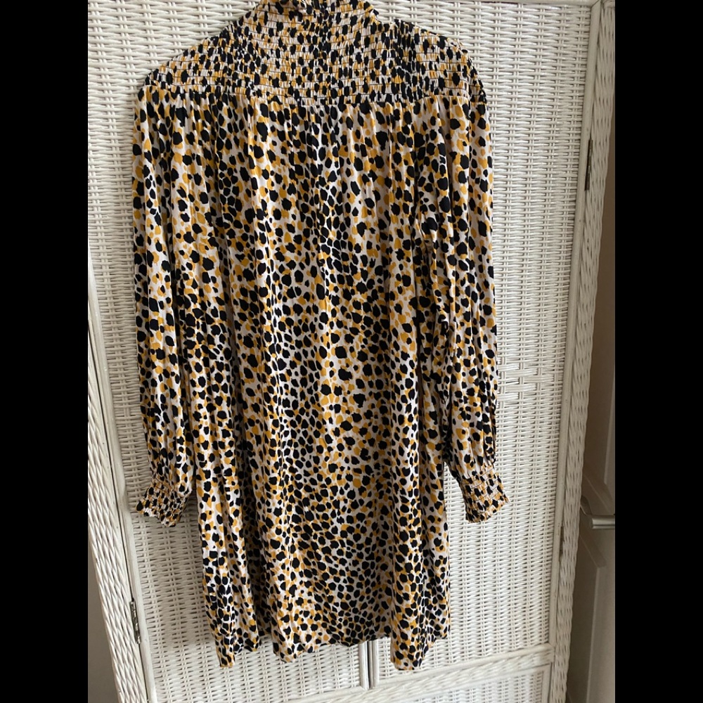 Leopard print dress